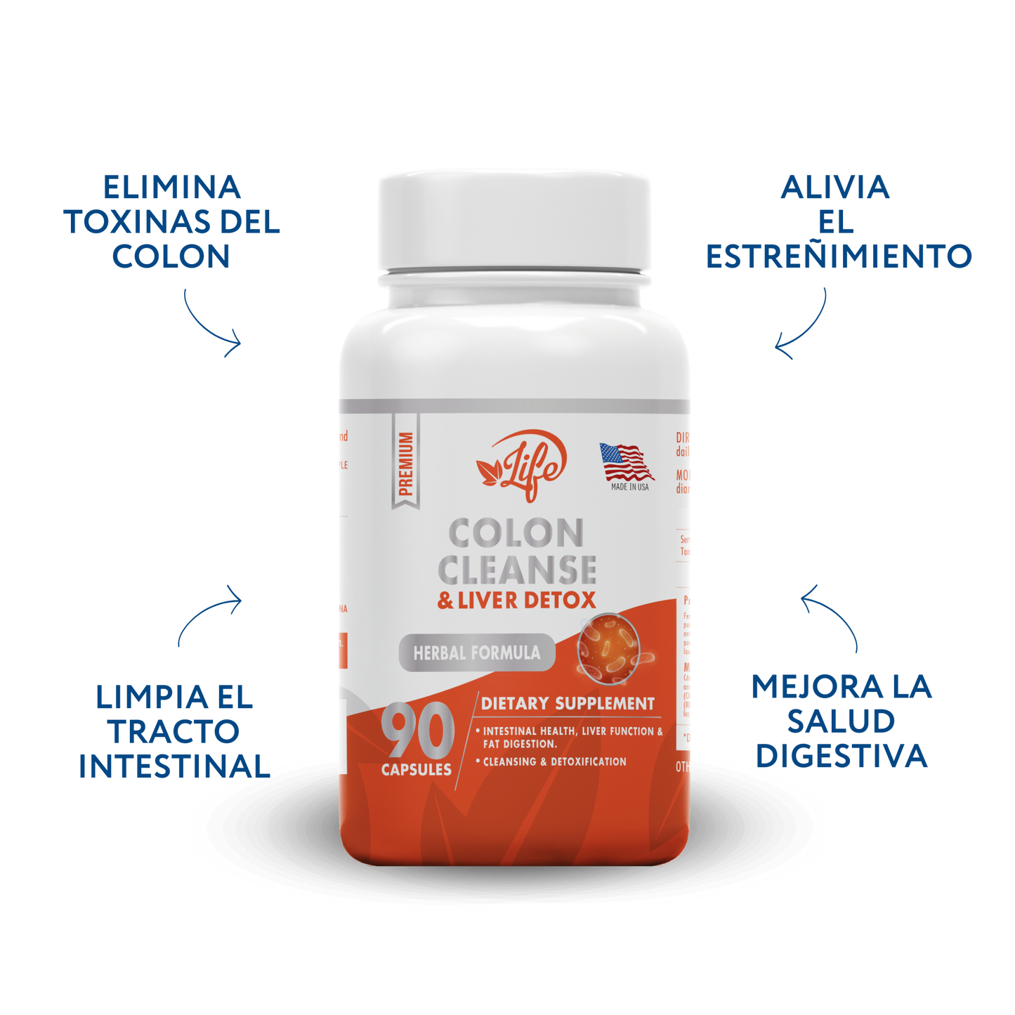 DETOX DE COLON 90 CÁPSULAS