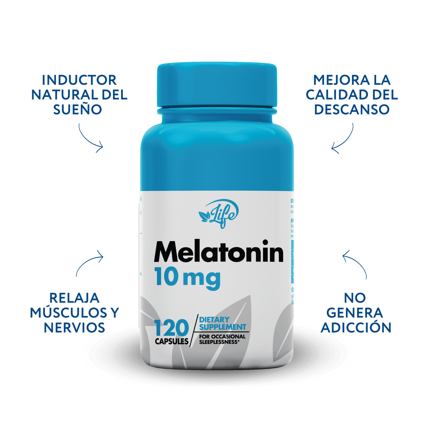 MELATONINA 10MG 120 CÁPSULAS
