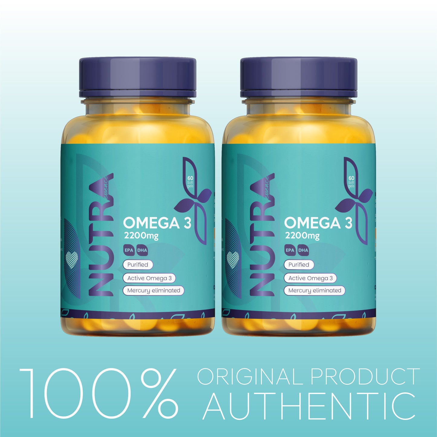OMEGA 3 NUTRA 2.200MG 60 CÁP.