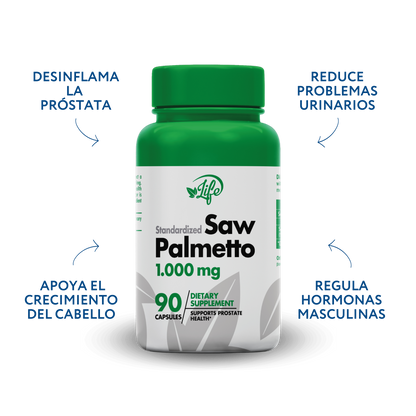 Saw Palmetto Próstata 1.000mg 90cáp.