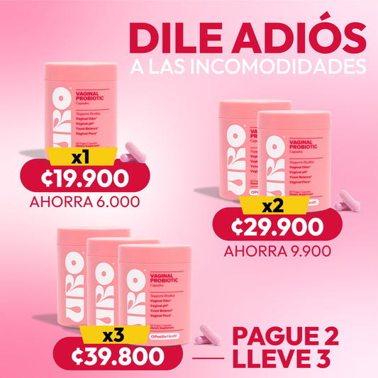 URO PROBIÓTICOS Y PREBIÓTIVOS 60CÁP.