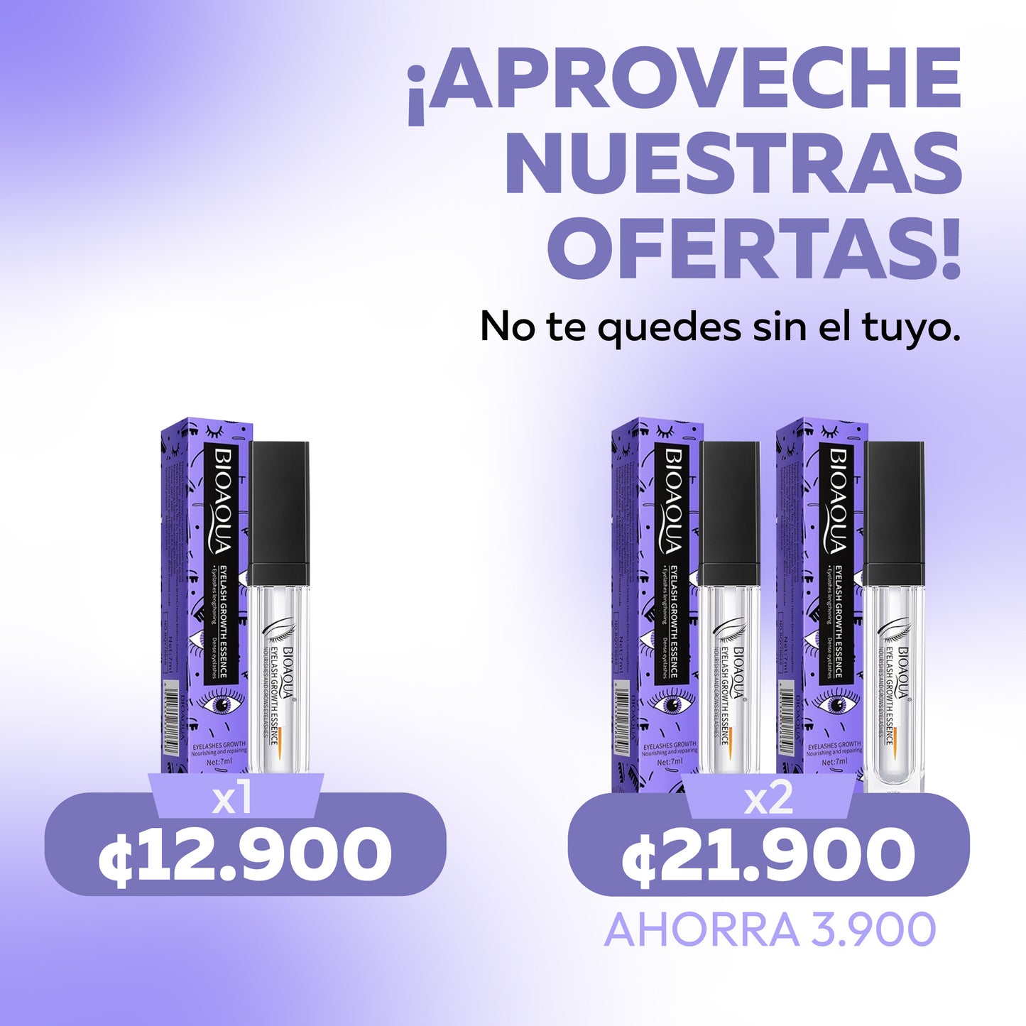 SERUM PESTAÑAS LARGAS BIOAQUA