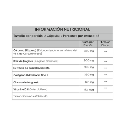 MOBIFLEX ANTINFLAMATORIO 90 CÁP.