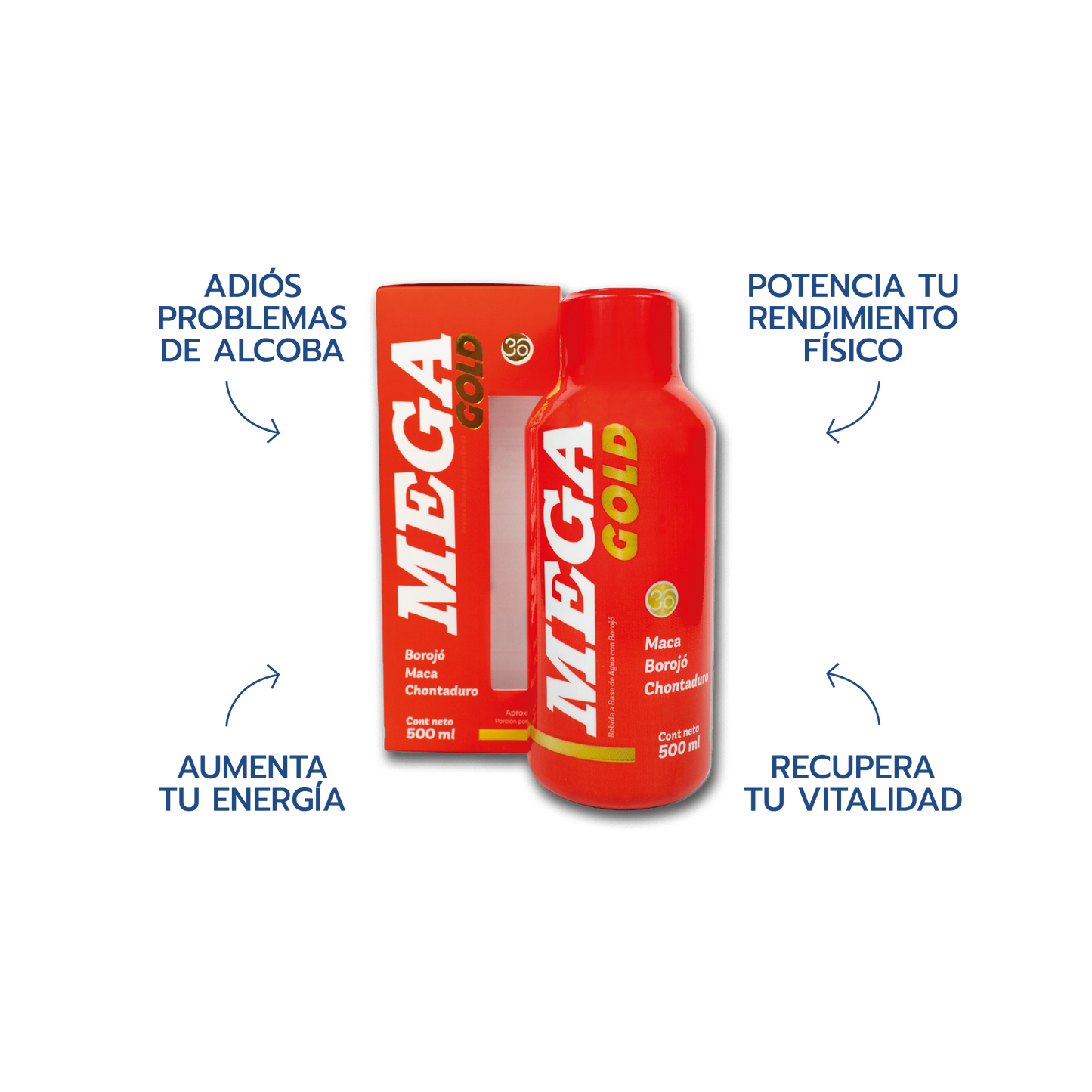 MEGA GOLD ENERGIZANTE 500ML